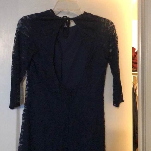 Large Lace Cocktail Dress - Picture 2 of 3